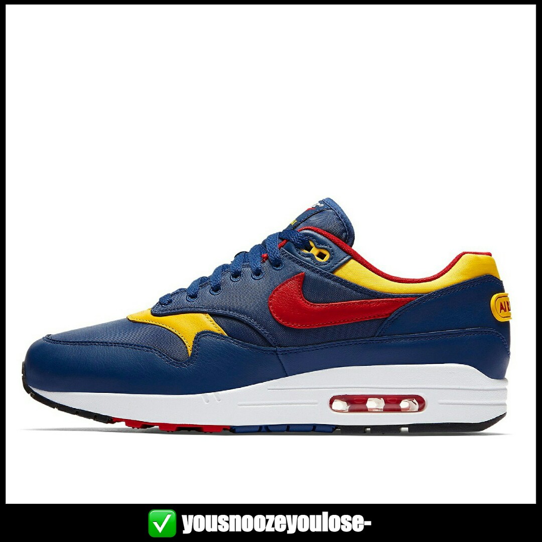 blue yellow red air max