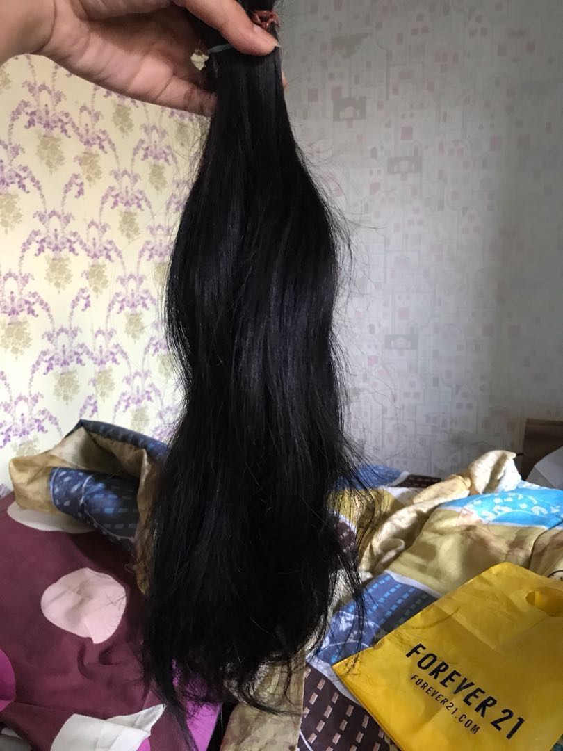Rambut Sambungan Hair Extension Human Hair 100 Kesehatan