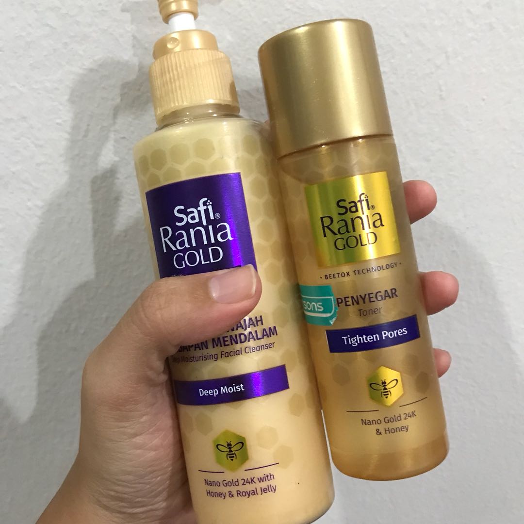 facial wash safi gold