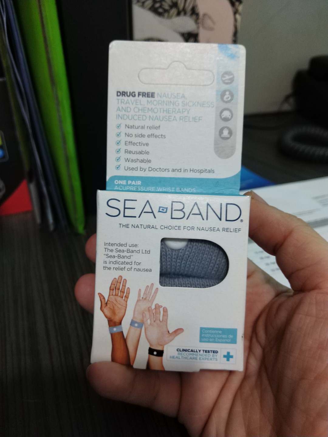 Sea band for nausea, Babies & Kids, Maternity Care on Carousell