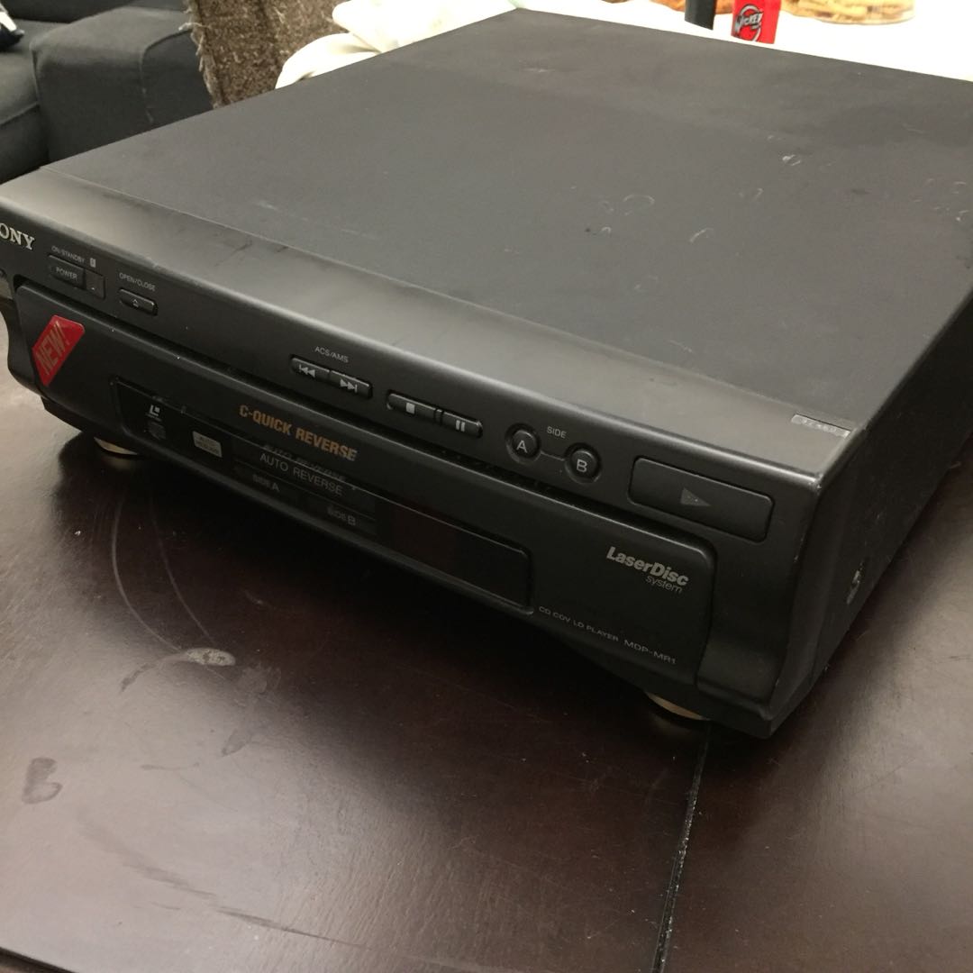 Sony MDPMR1 Laser Disc System, Audio, Portable Music Players on Carousell