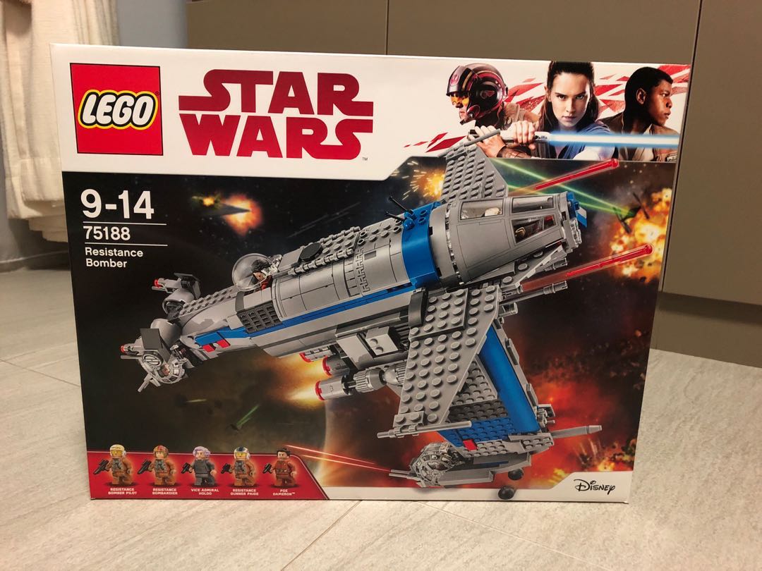 New Star Wars LEGO Resistance Trooper Fighter The Last Jedi Minifigure 75202