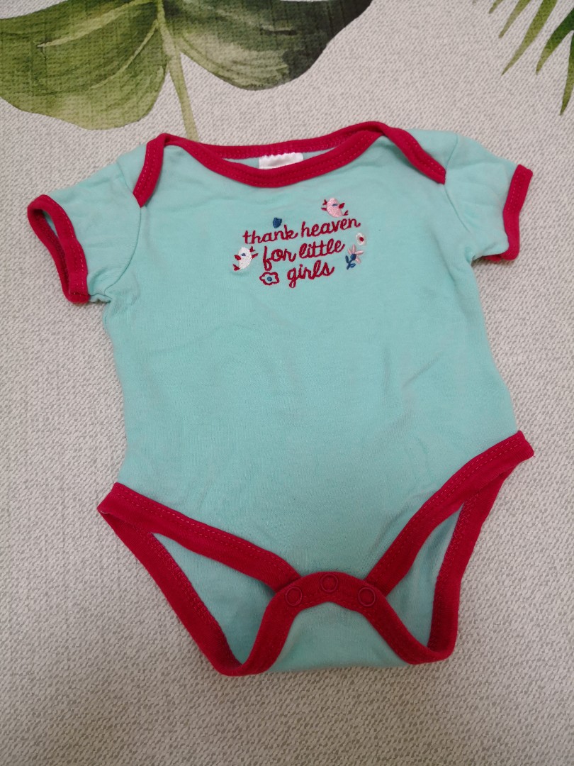Teal onesie for baby clearance