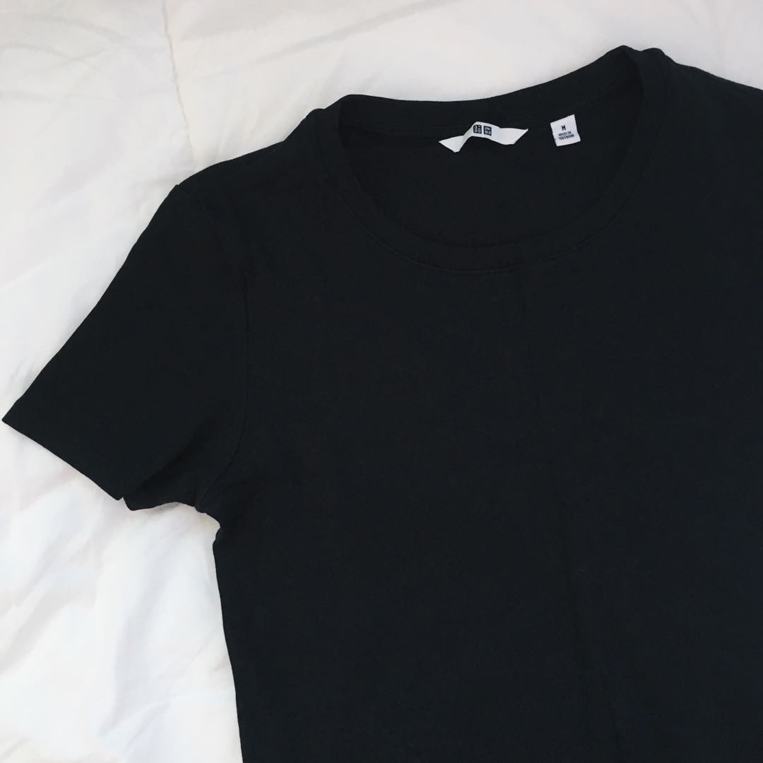 basic black tee