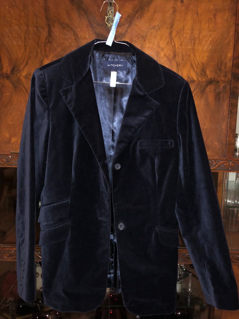 Witchery navy blazer clearance