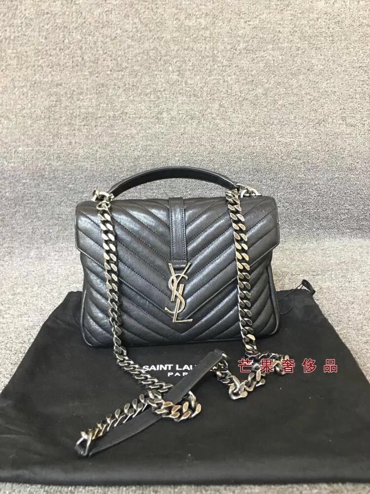 ysl college bag second hand