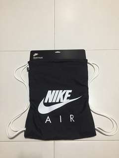 nike air drawstring bag