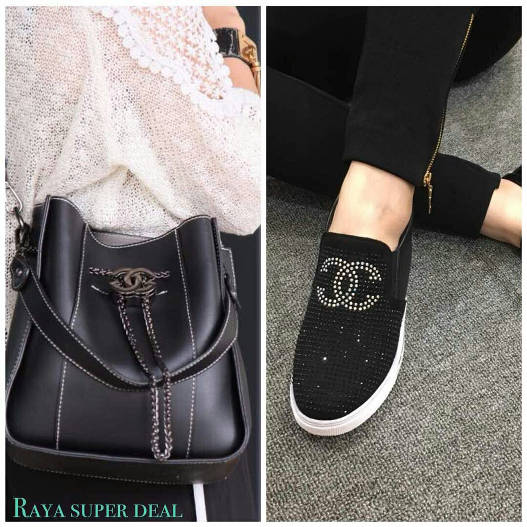 chanel bags and shoes