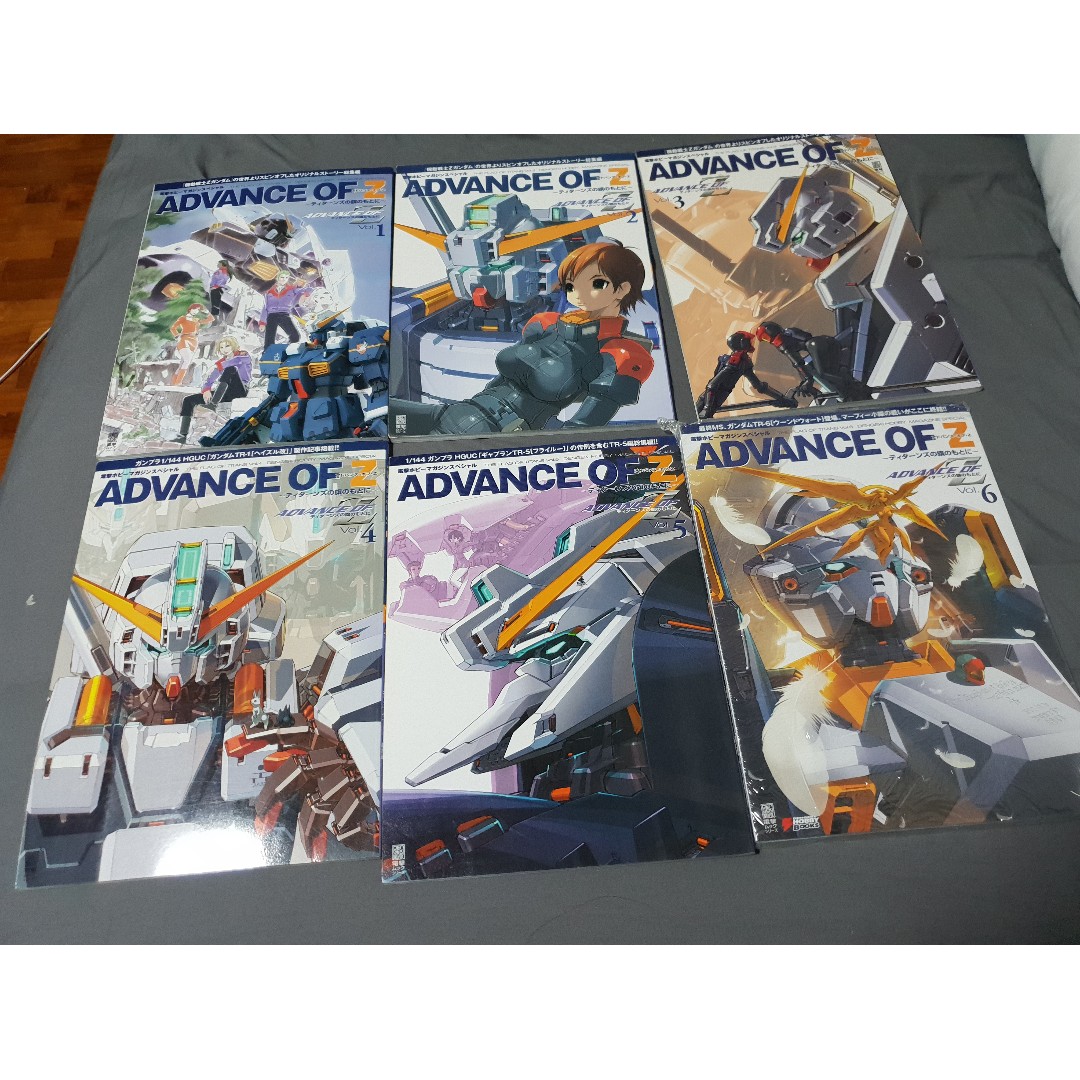 Advance Of Zeta Gundam Photobook Vol 1 6 Set Hobbies Toys Memorabilia Collectibles Fan Merchandise On Carousell