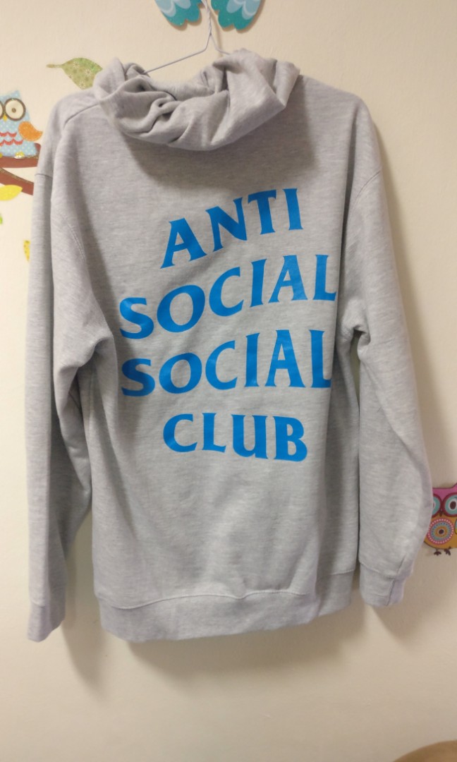 anti social social club myself hoodie