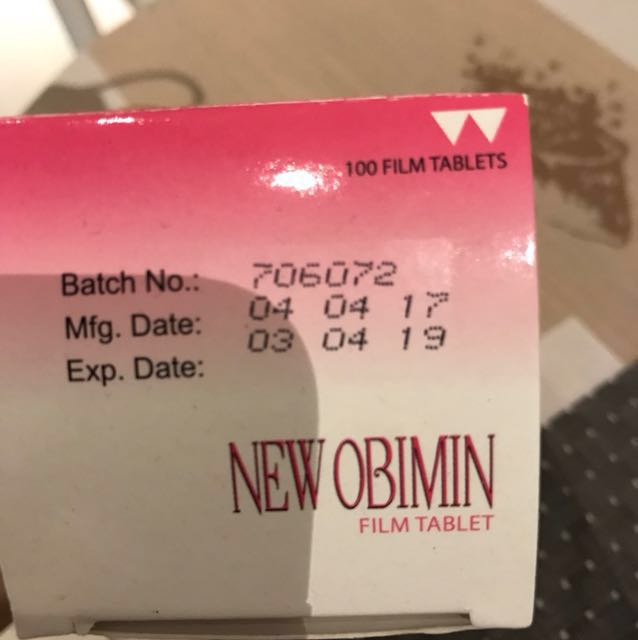 BN New Obmin 100 tablets for pregnancy and lactating women, Babies