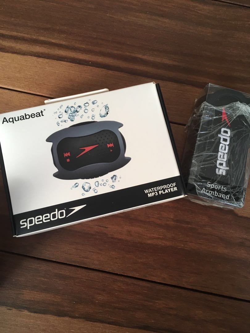 BNIB Speedo Aquabeat Waterproof MP3 Player, Audio, Portable Music