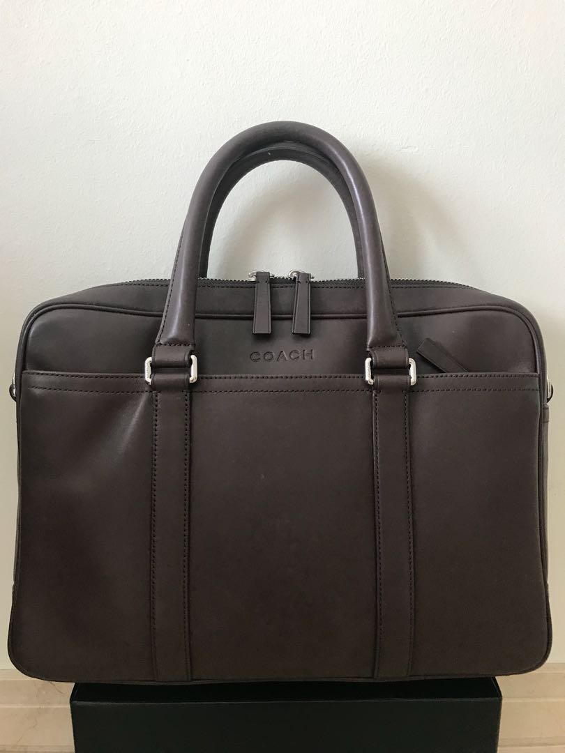 coach briefcase singapore