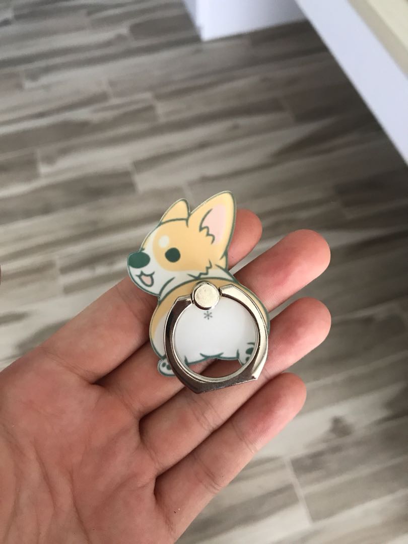 Corgi Phone Ring Holder Mobile Phones Gadgets Mobile Gadget