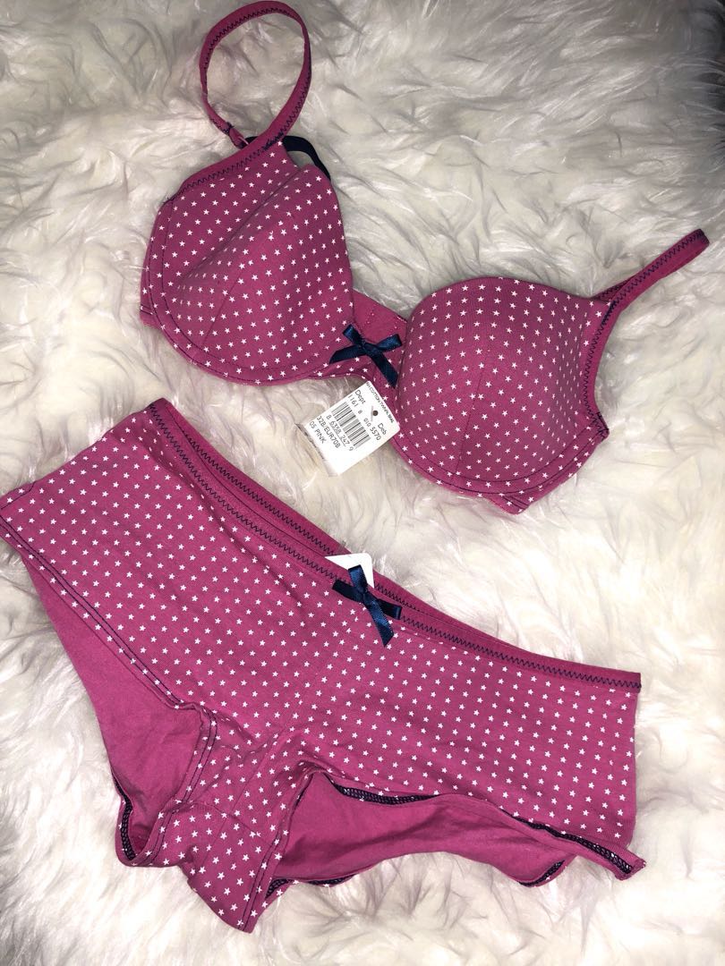 Debenhams Redherring Bra/Panties Set, Women's Fashion, New