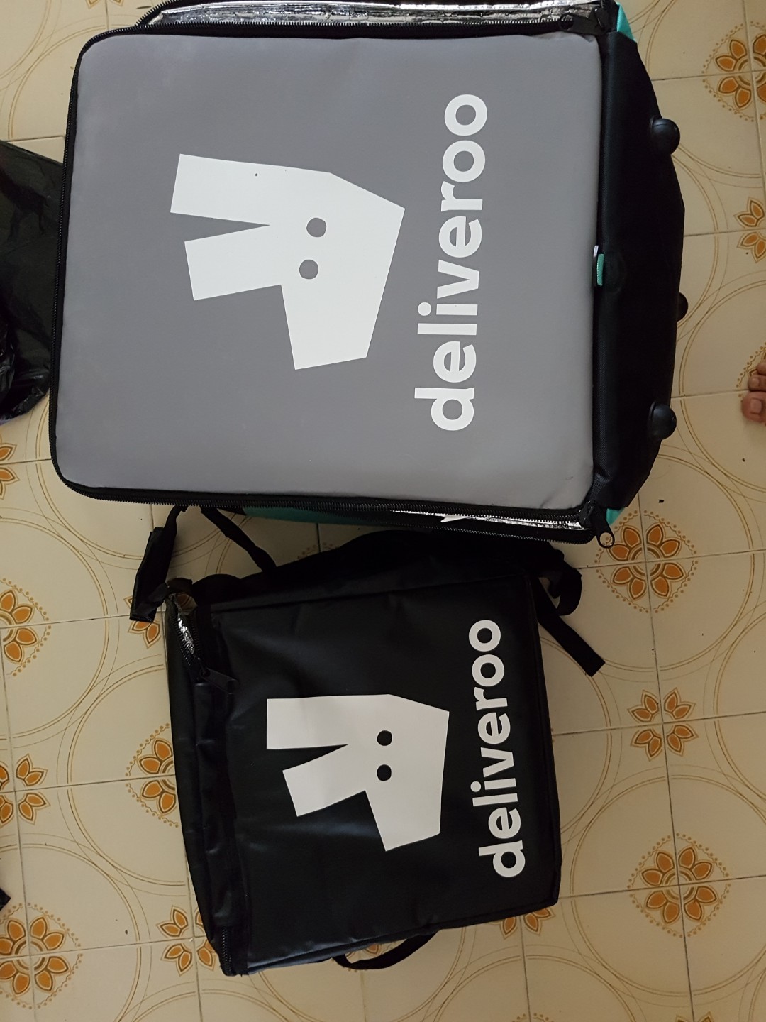 Deliveroo Small and Big Bag, Motorcycles, Motorcycle Accessories on