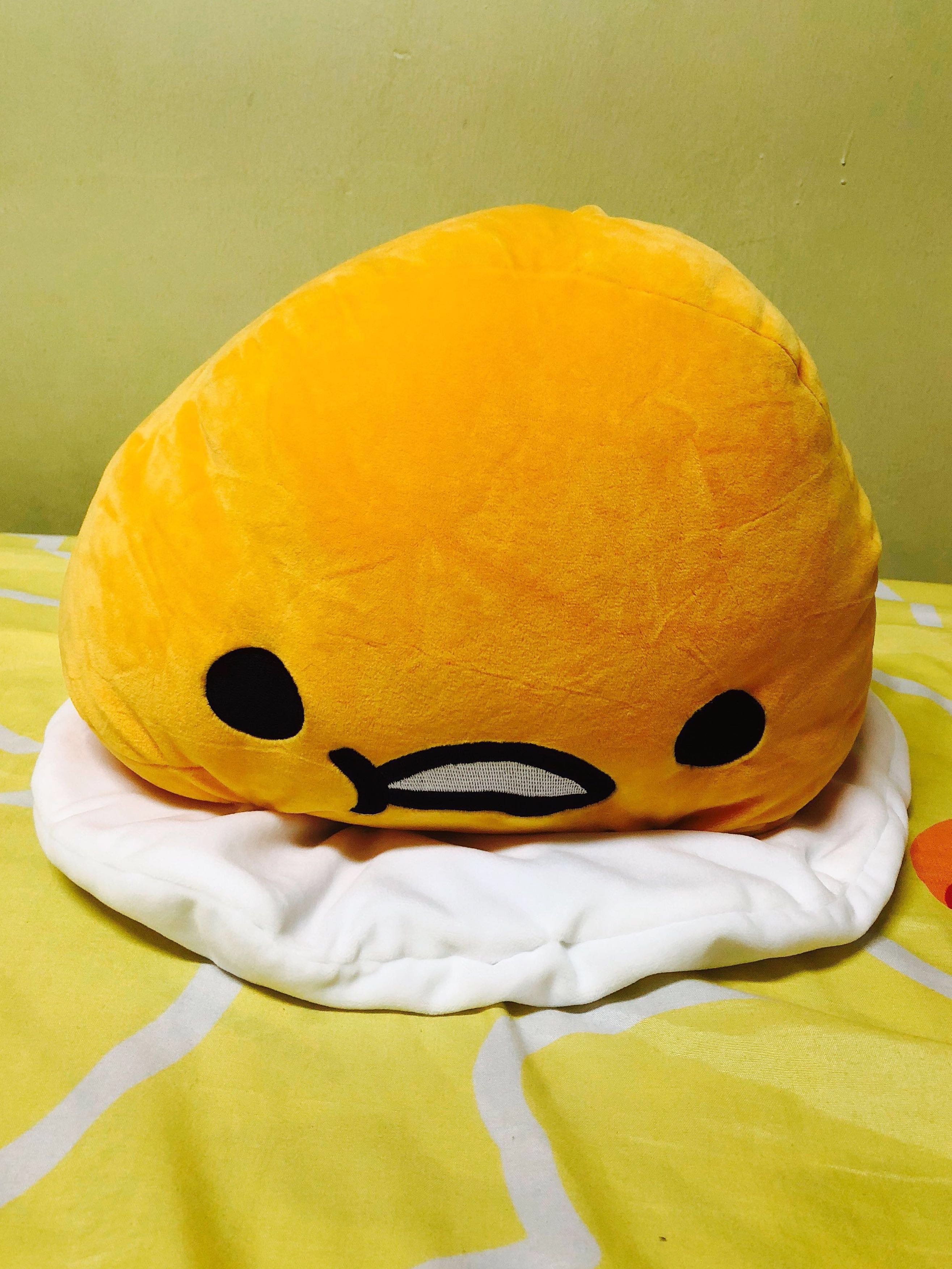 Get Wallpaper Gudetama Big Plush Toy Toys Games Stuffed Toys On Carousell For iPhone Free