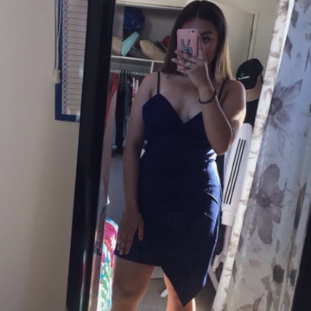 hello molly navy dress