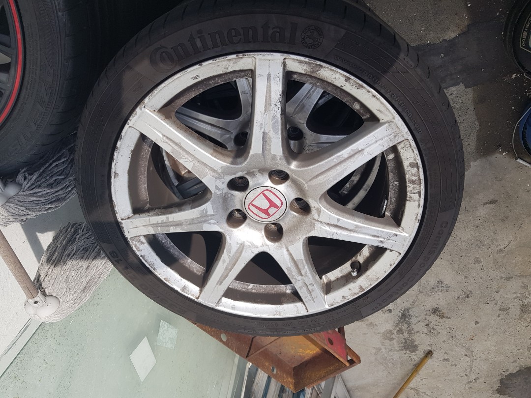 Honda civic type R rim for sale, Car Accessories, Tyres & Rims on Carousell