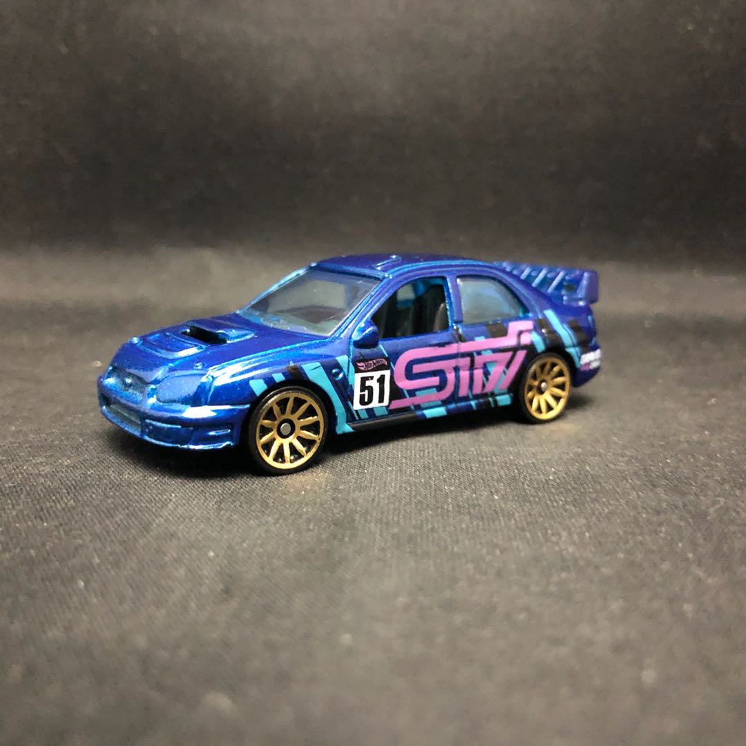 2018 subaru wrx hot wheels