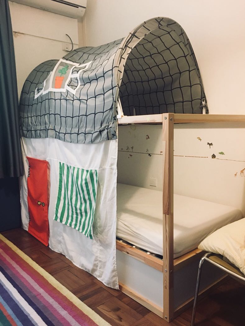 Ikea Kura Kids Bed Mattress And Bed Tent Furniture Beds Mattresses On Carousell