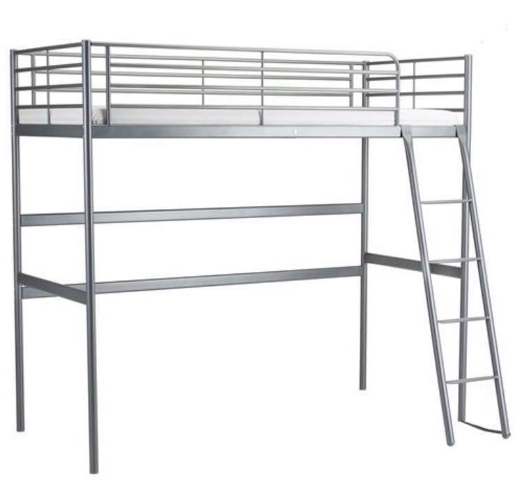 Ikea Svarta Loft Bed Furniture Beds Mattresses On Carousell