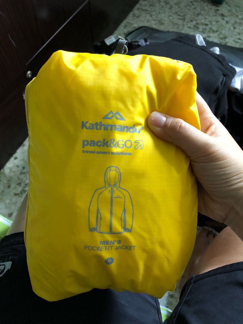 Kathmandu rain jacket (pocketit), Men's Fashion, Coats, Jackets and Outerwear on Carousell