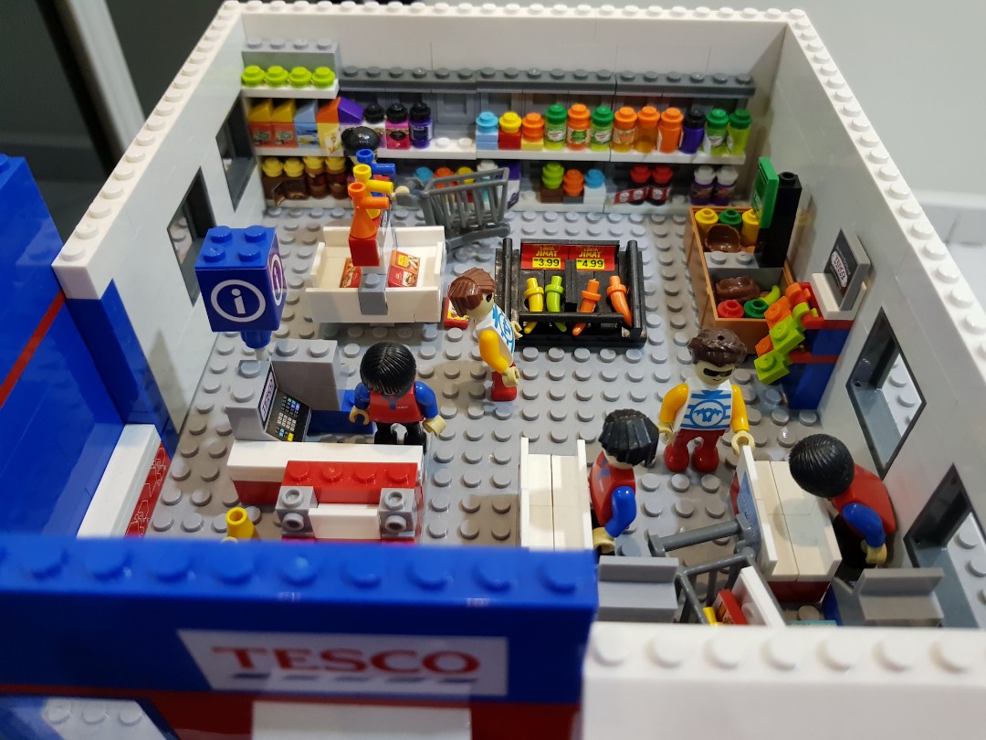 Tesco lego sales delivery van