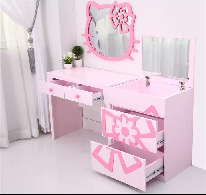Limited Edition Hello Kitty Dressing Table Furniture Shelves