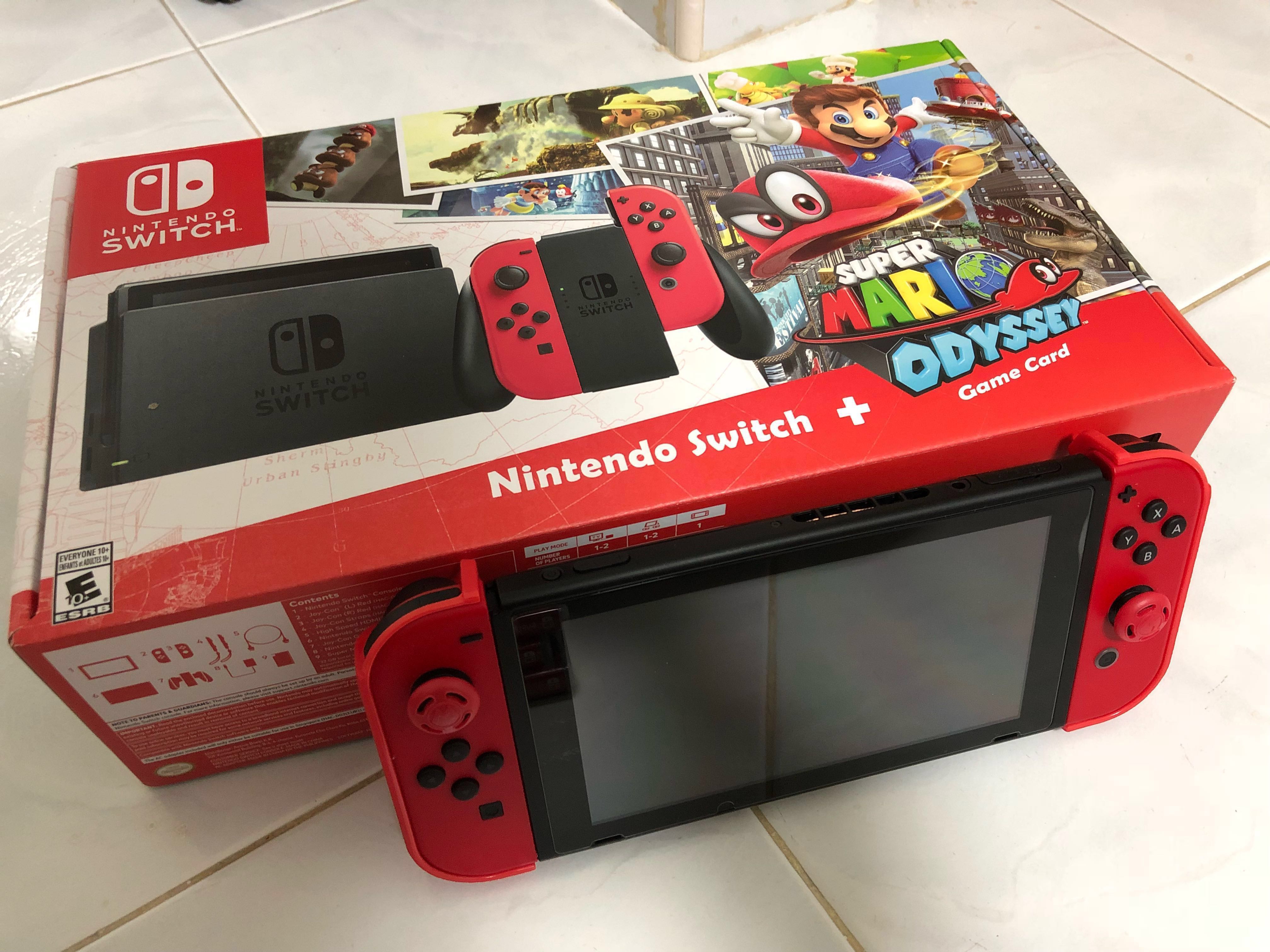 mario red switch