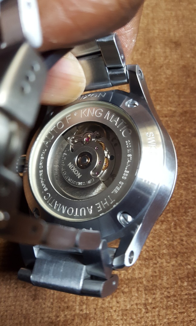 Nixon swiss sale automatic ii steel