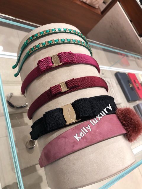 salvatore ferragamo hair accessories