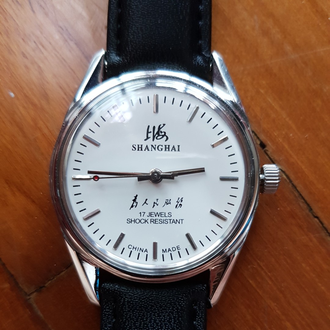 Classical Shanghai wrist watch in the old days timeless nostalgic item