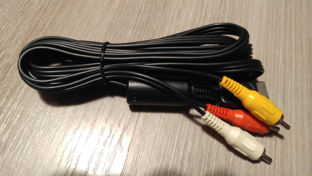 Sony PS, PS 2 AV 線 Sony Playstation AV cable, 電子遊戲, 電子遊戲機, PlayStation