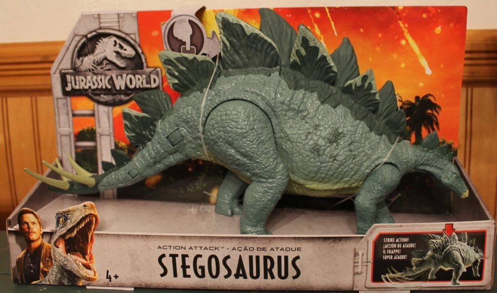 action attack stegosaurus