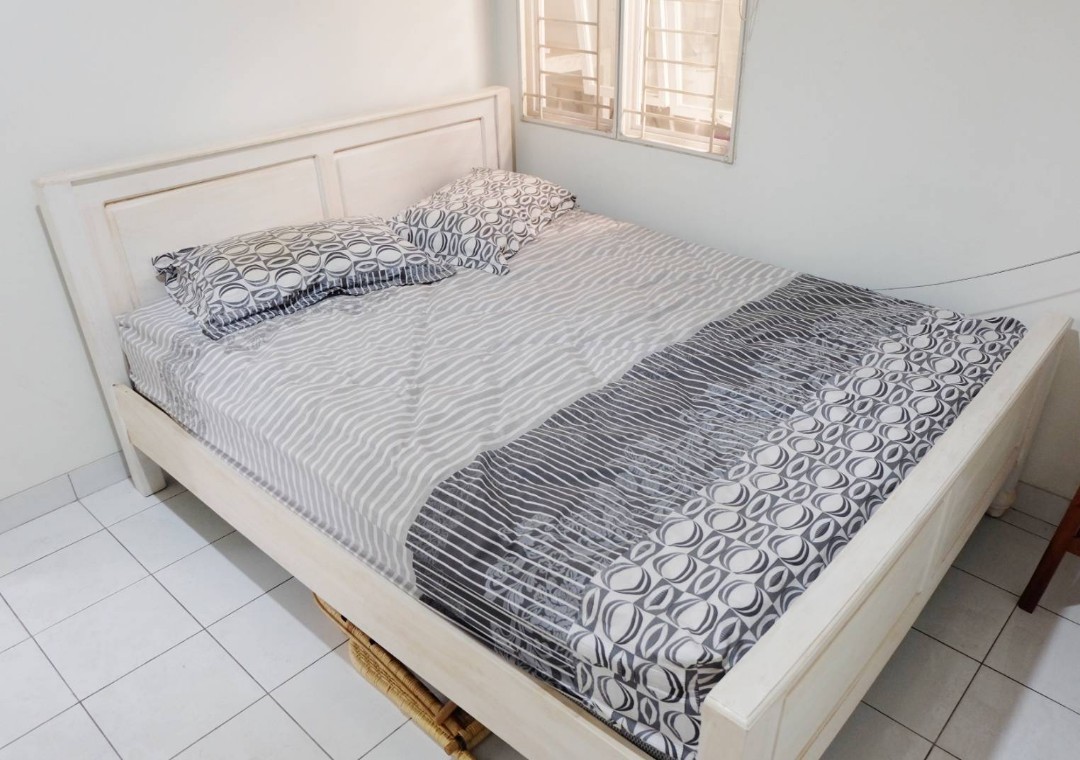 Tempat Tidur Full Kayu Lengkap Dengan Springbed Perabotan Rumah Di Carousell Membuat riset berbagai spring bed. tempat tidur full kayu lengkap dengan springbed