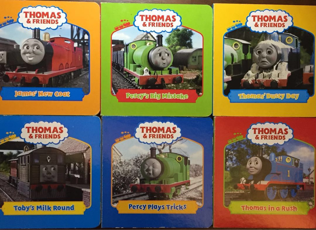 Thomas & Friends (6 Hardboard books), Books & Stationery, Children's