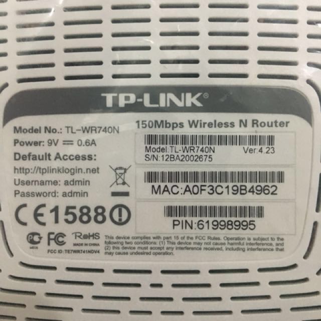 TL-WR740N, 150Mbps Wireless N Router