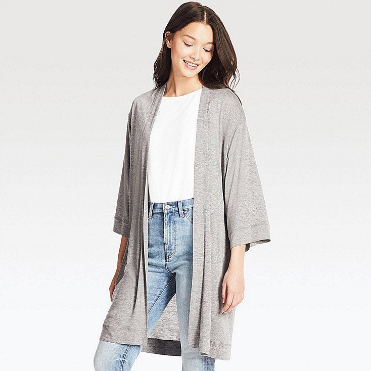 uniqlo long cardigan