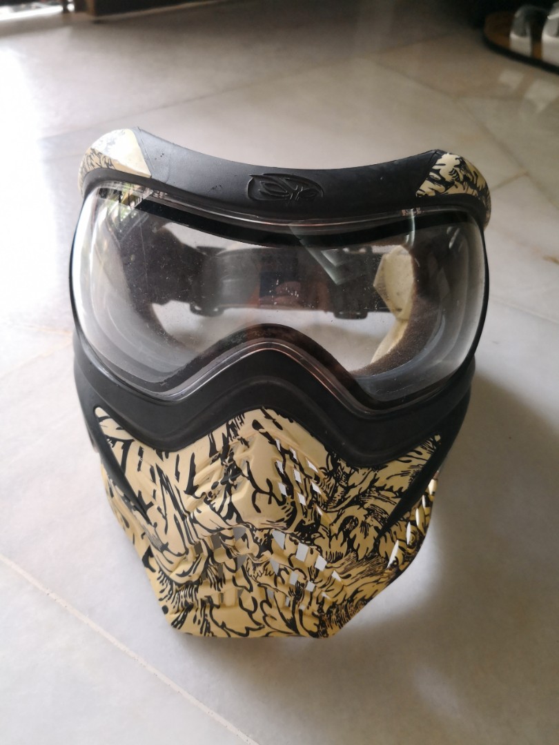 V force paintball mask, Sports Equipment, Sports & Games, Racket & Ball
