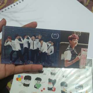 BTS 2nd Mini Album - Skool Luv Affair (Photocard and Sticker)