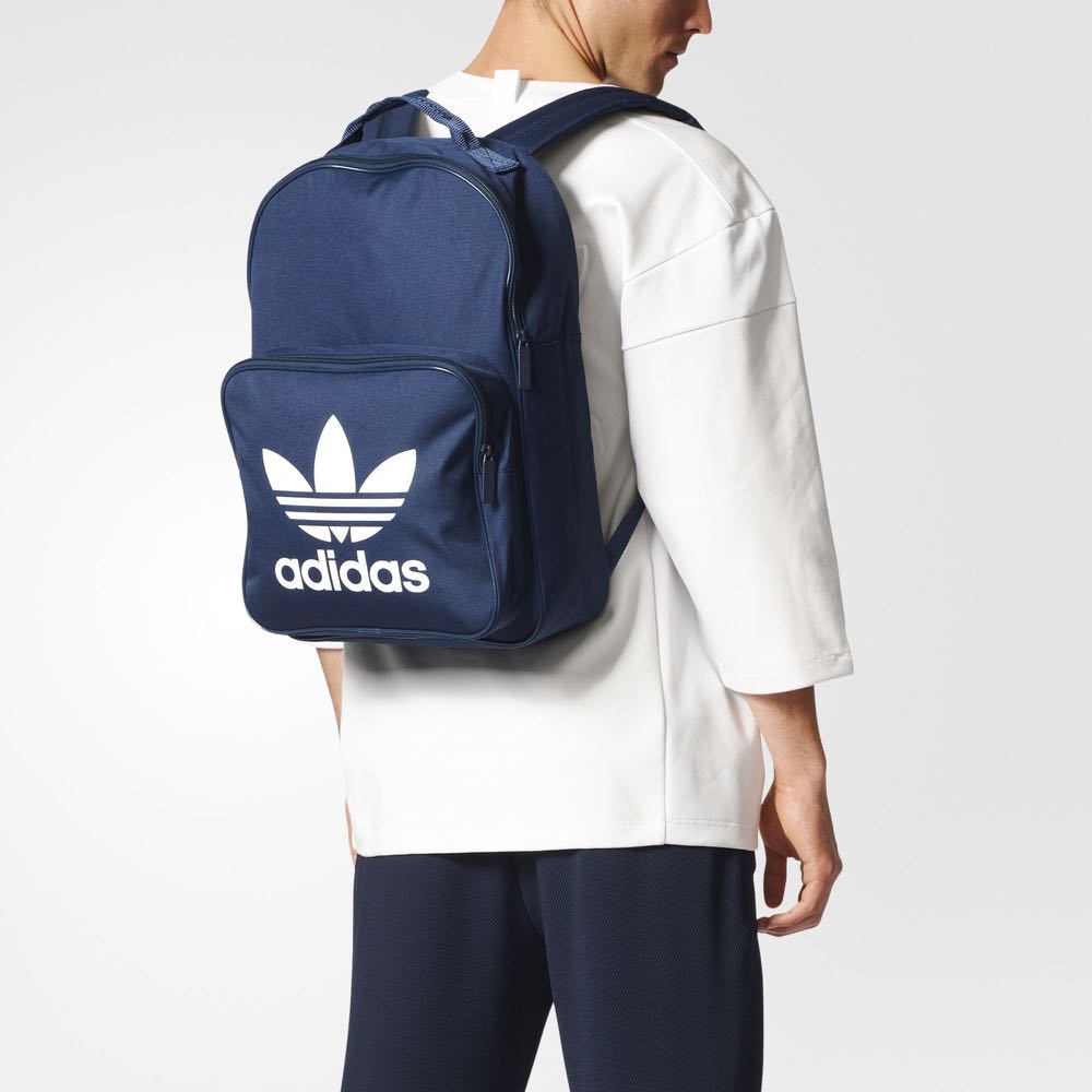 adidas trefoil backpack blue
