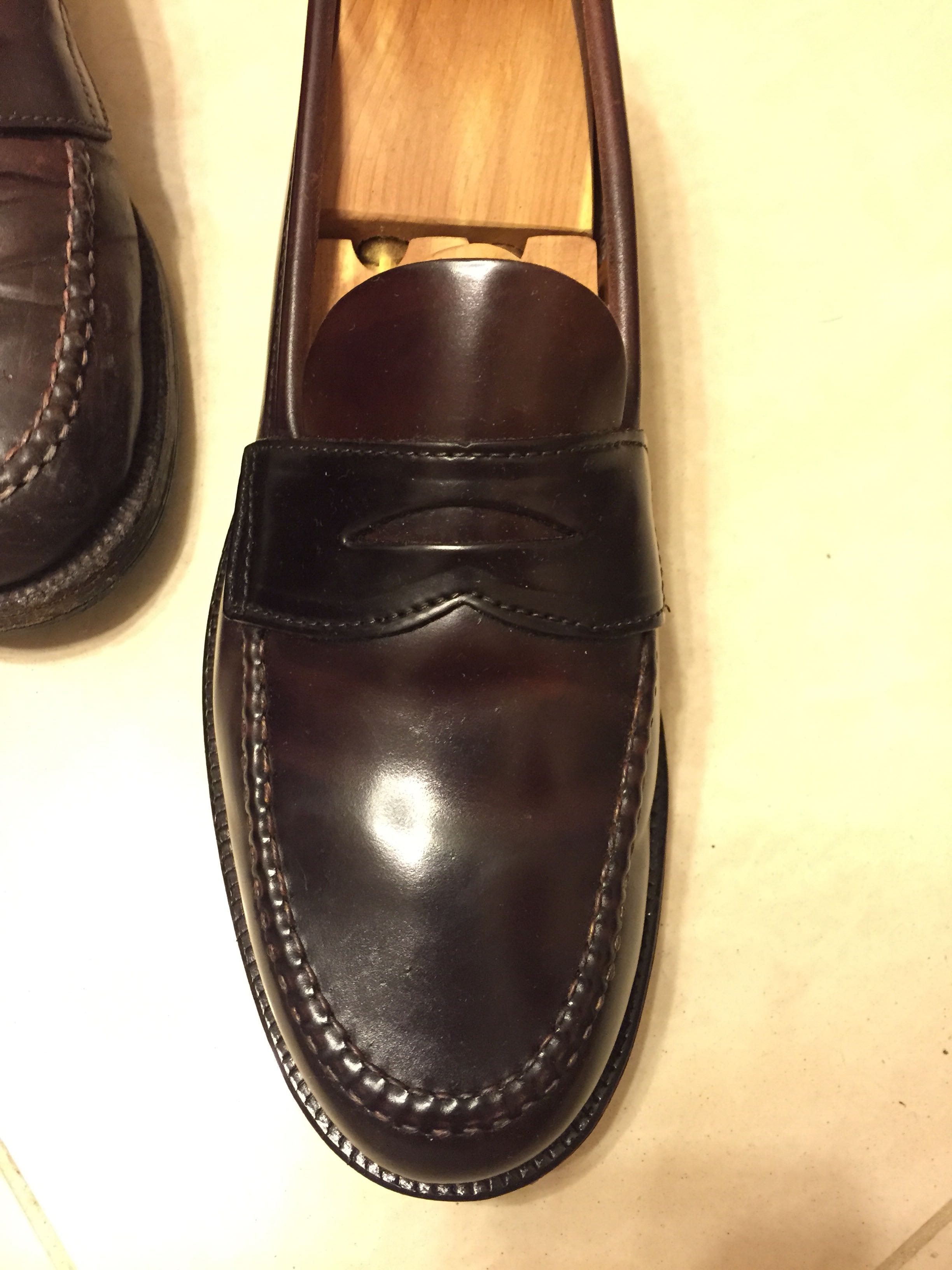 brooks brothers cordovan tassel loafer