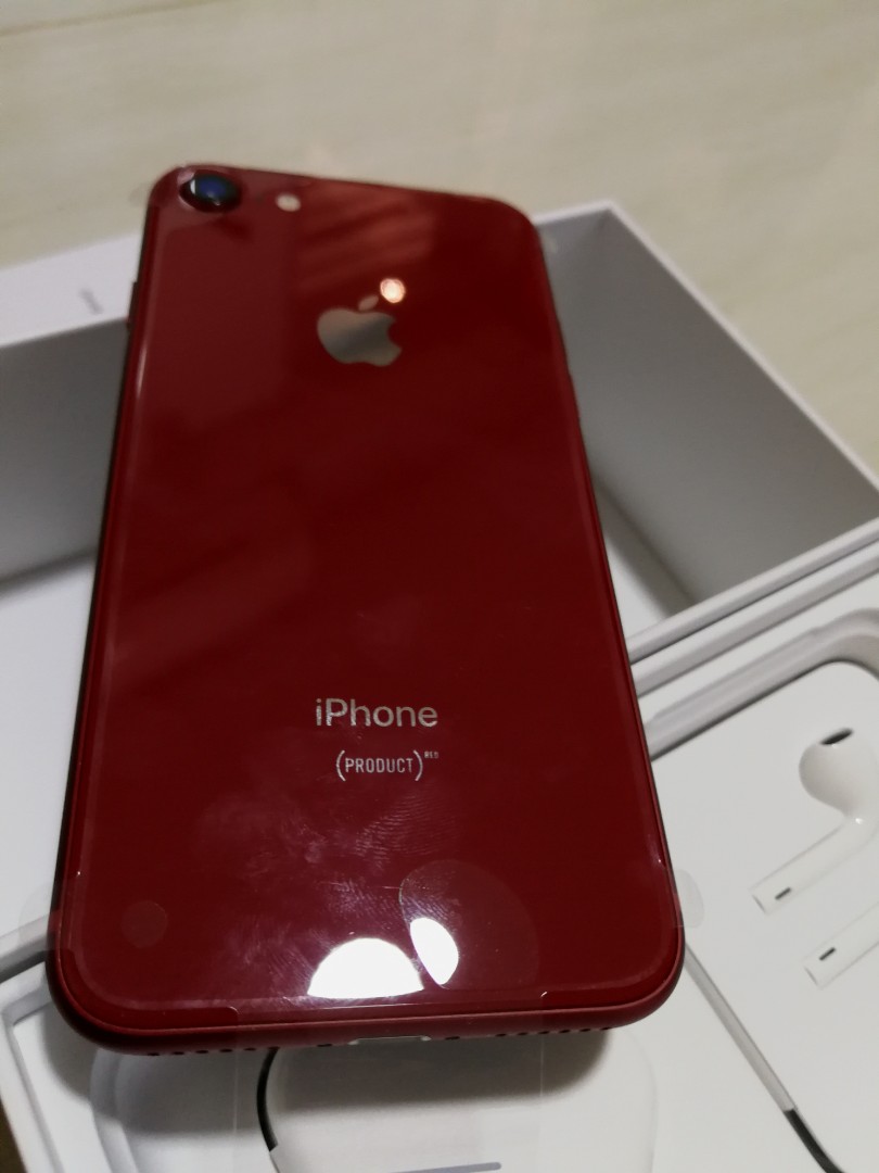 Apple Iphone 8 Red 1week Old Mobile Phones Tablets Iphone Iphone 8 Series On Carousell