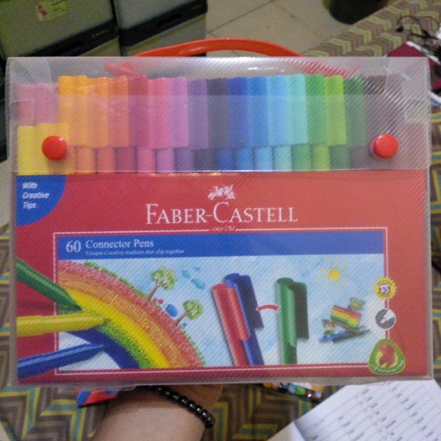 Faber Castell 60 Connector Pens Buku Alat Tulis Alat Tulis Di Carousell The classic sketch set includes six different media: carousell