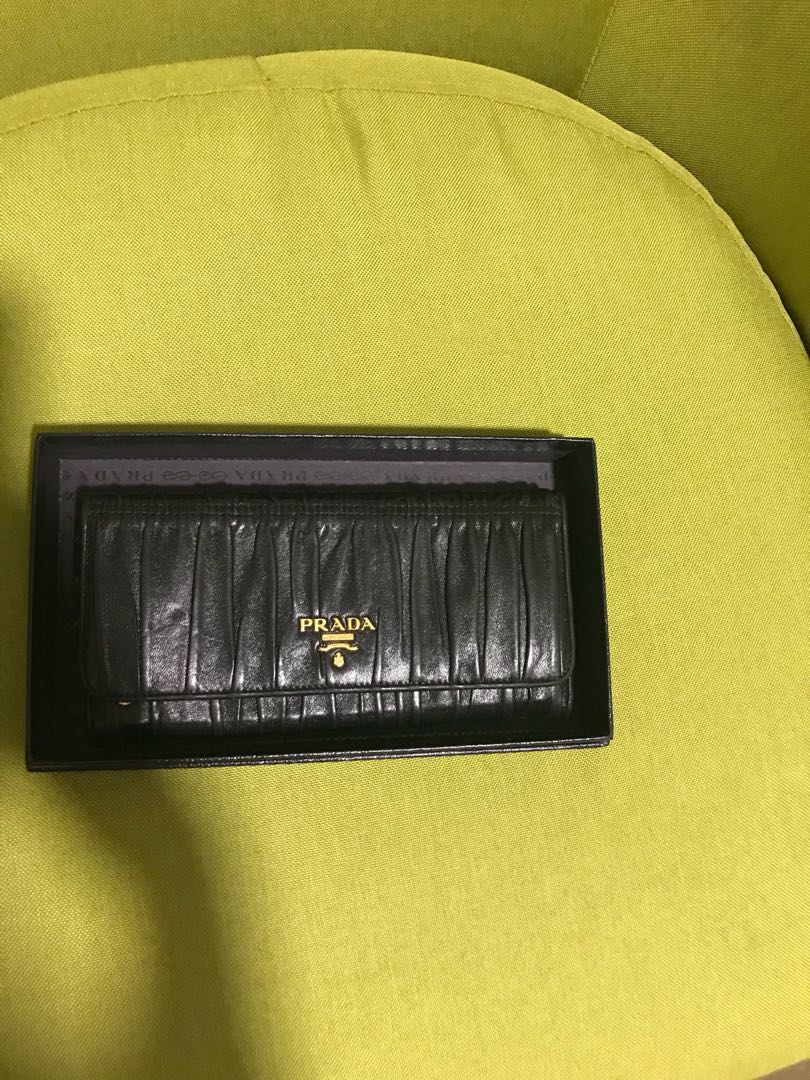 Authentic Prada wallet, Luxury, Bags & Wallets on Carousell