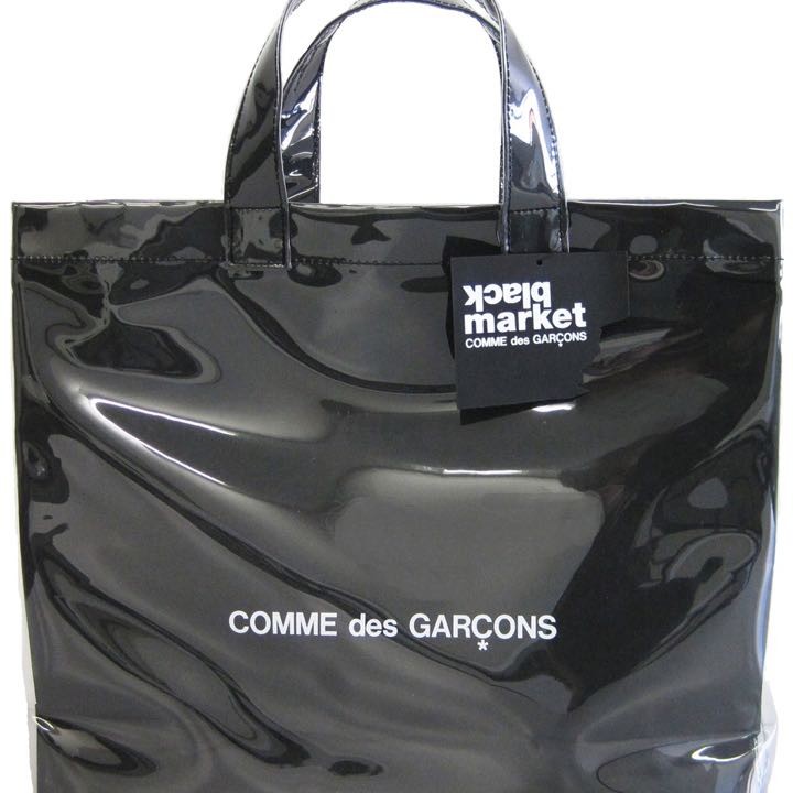 comme des garcons black market tote bag