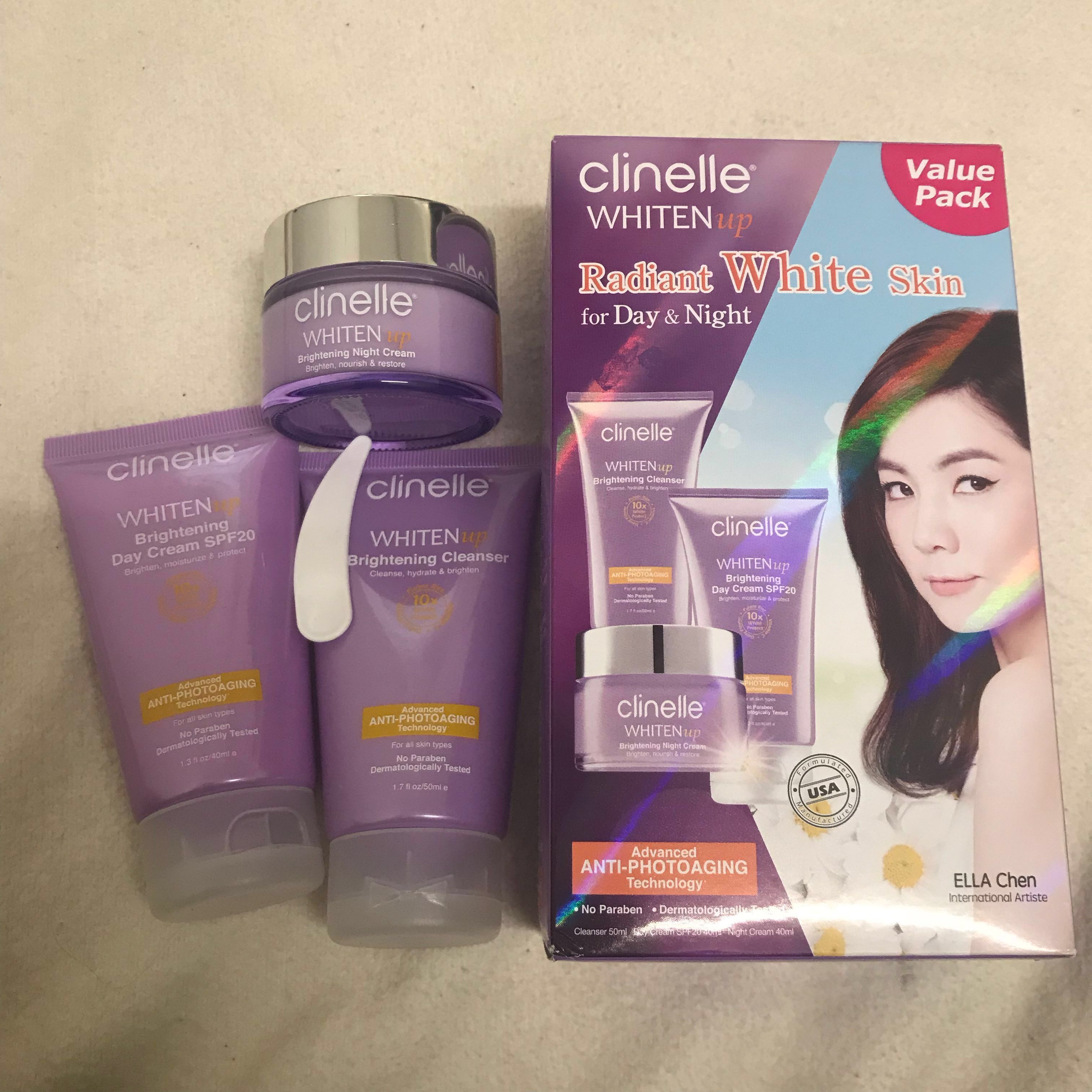 clinelle whiten up set