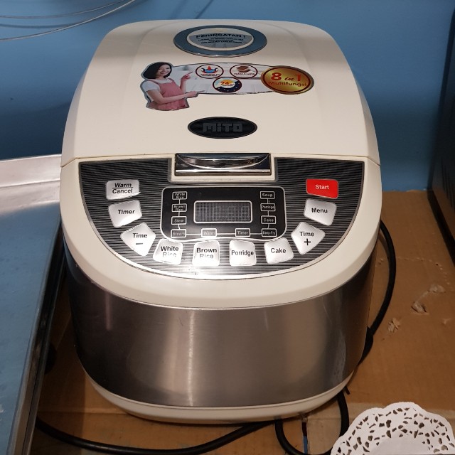 Digital Rice Cooker Dr Mito Kitchen Appliances On Carousell