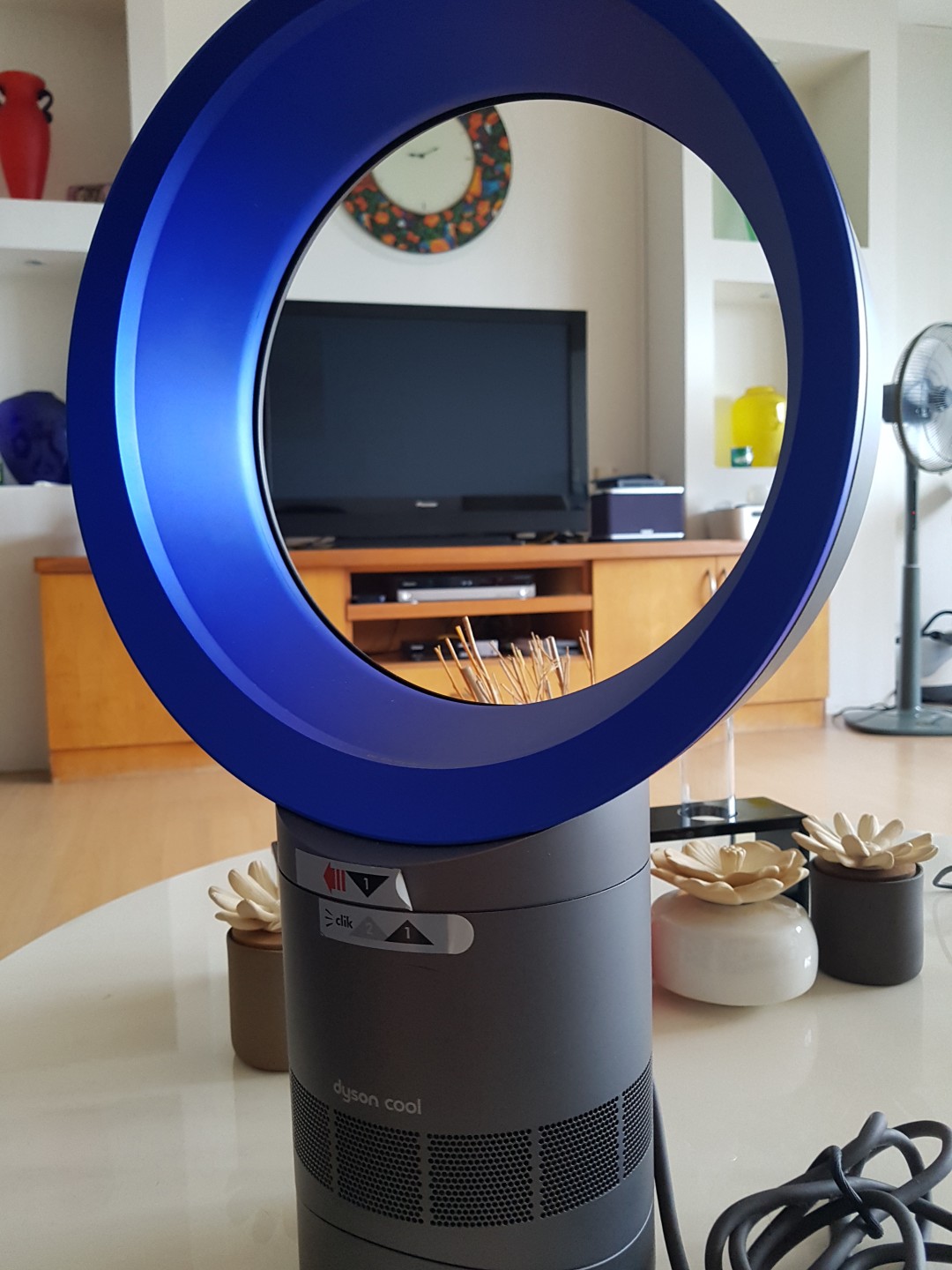 Dyson Desk Fan, Furniture & Home Living, Lighting & Fans, Fans on Carousell